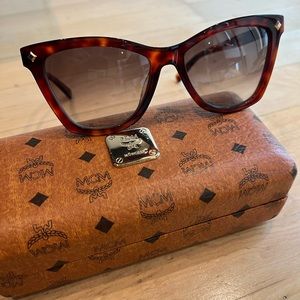 Sunglasses MCM 611 S 218 Blonde Havana